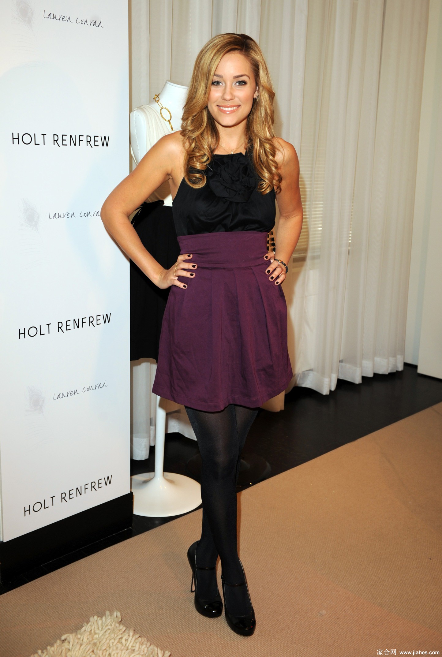 [CELEBRITY NYLON]Lauren Conrad in nylon stockings,pantyhose,tights 7[2]