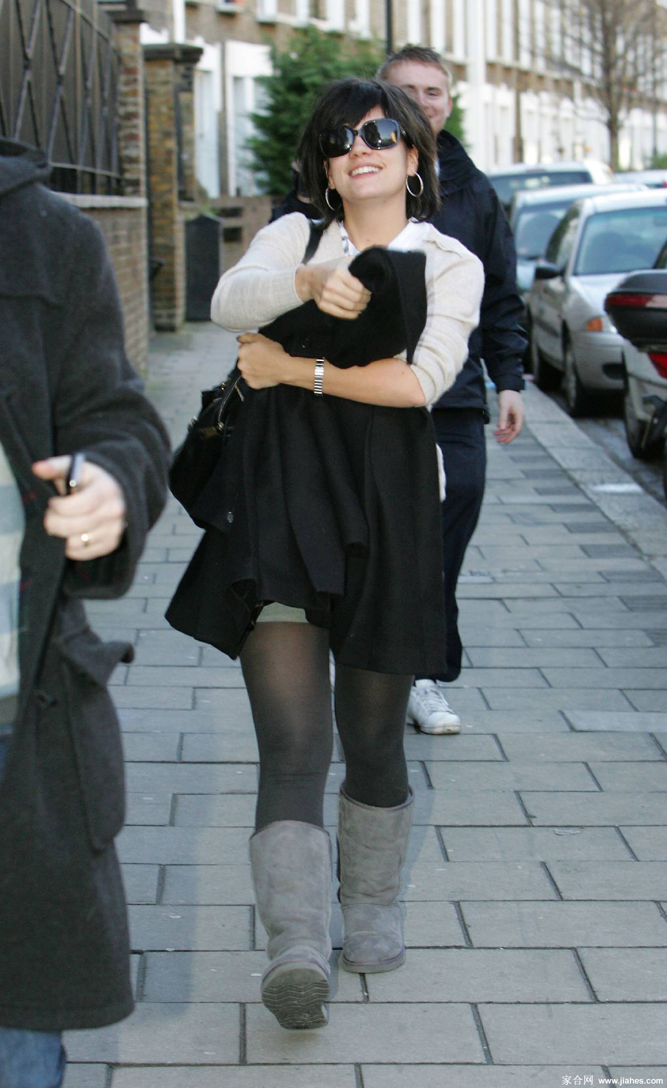 [CELEBRITY HOSIERY]Lily Allen in nylon stockings,pantyhose,tights 5[5]