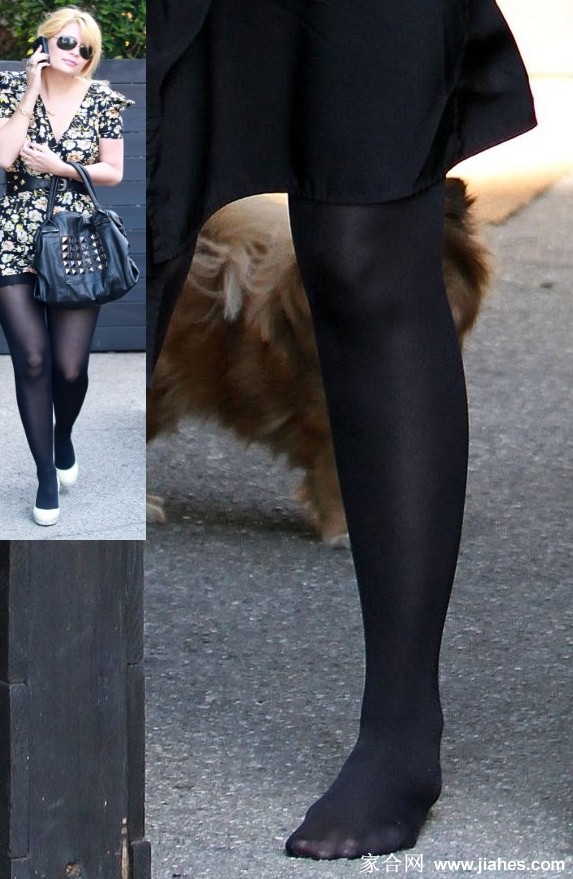 [CELEBRITY PANTYHOSE]Mischa Barton in nylon stockings,pantyhose,tights 14[4]