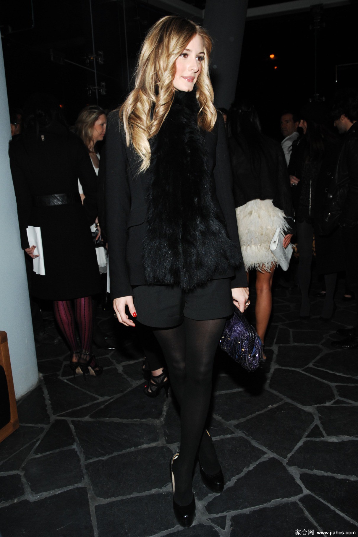 [CELEBRITY PANTYHOSE]Olivia Palermo in nylon stockings,pantyhose,tights 3[2]