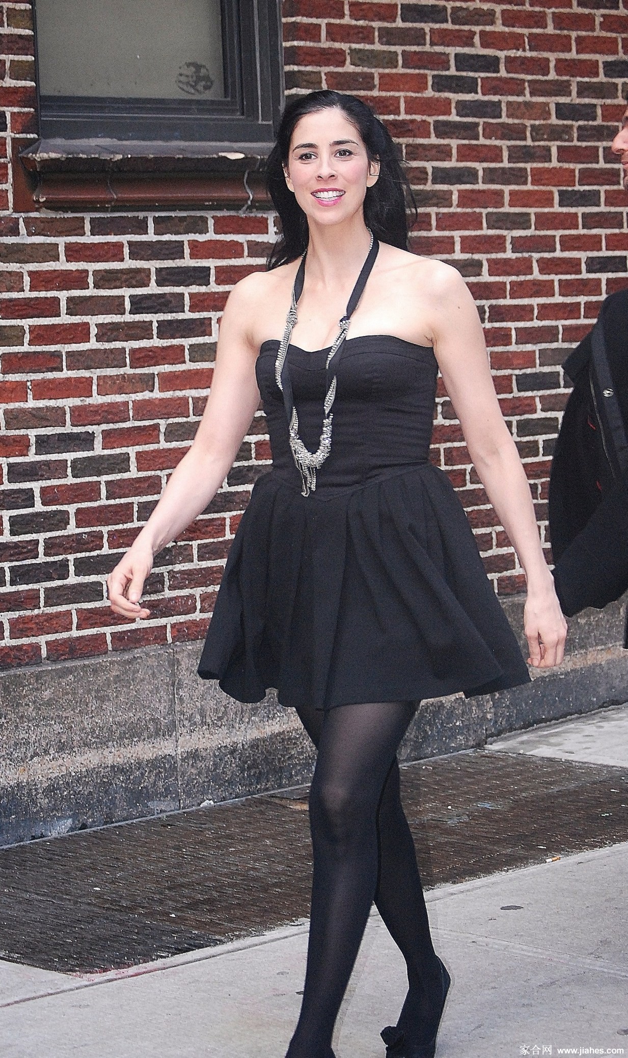 [CELEBRITY PANTYHOSE]Sarah Silverman in nylon stockings,pantyhose,tights 2[3]