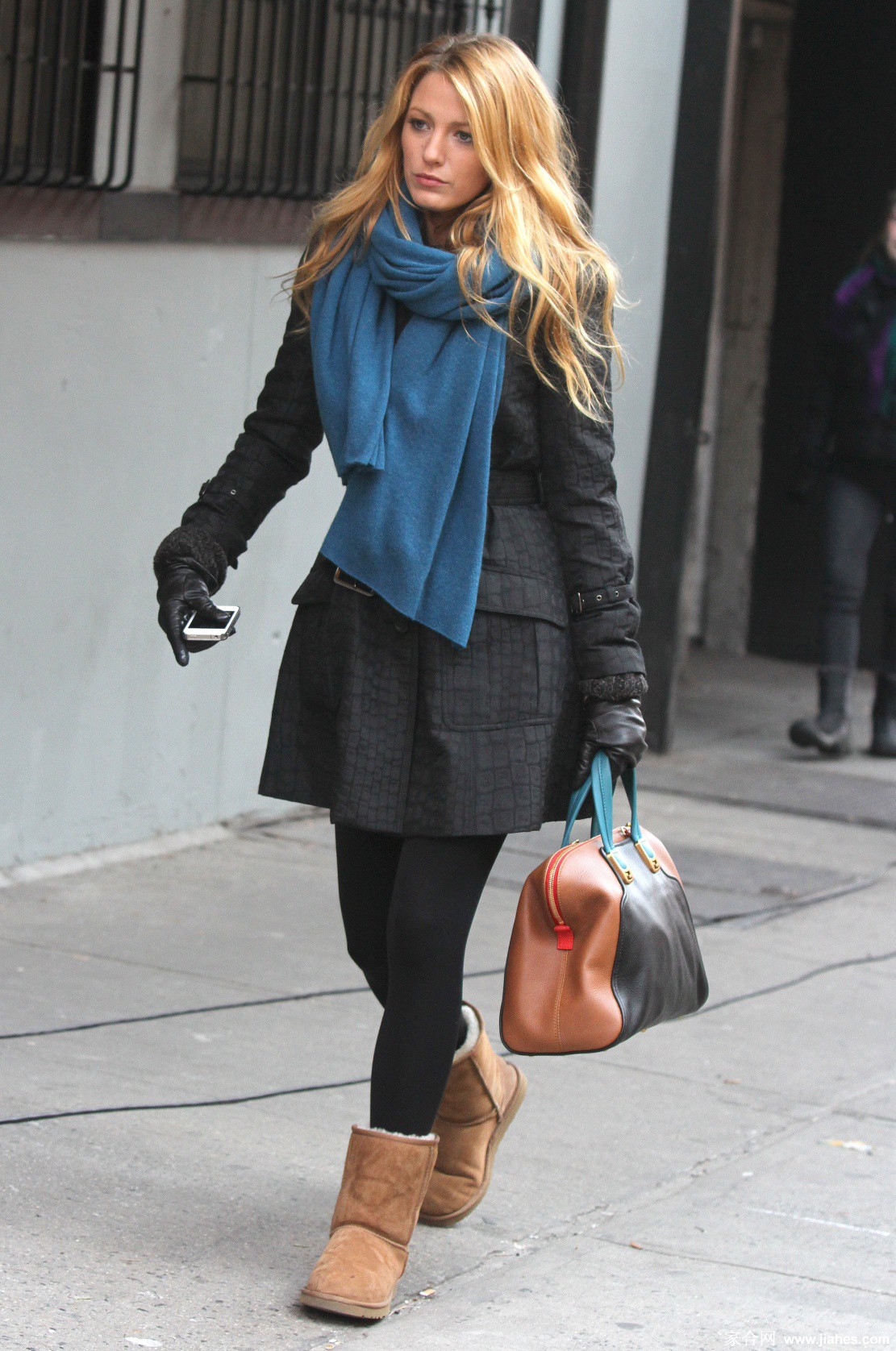 [CELEBRITY HOSIERY]Blake Lively in nylon stockings,pantyhose,tights 6[5]