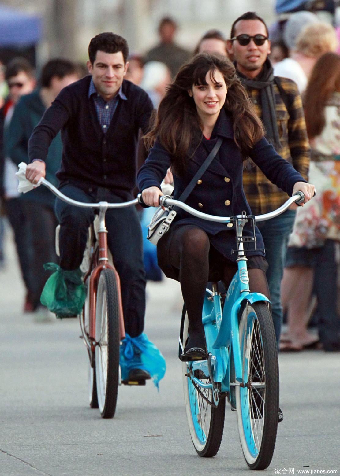 [CELEBRITY PANTYHOSE]Zooey Deschanel in nylon stockings,pantyhose,tights 23[10]