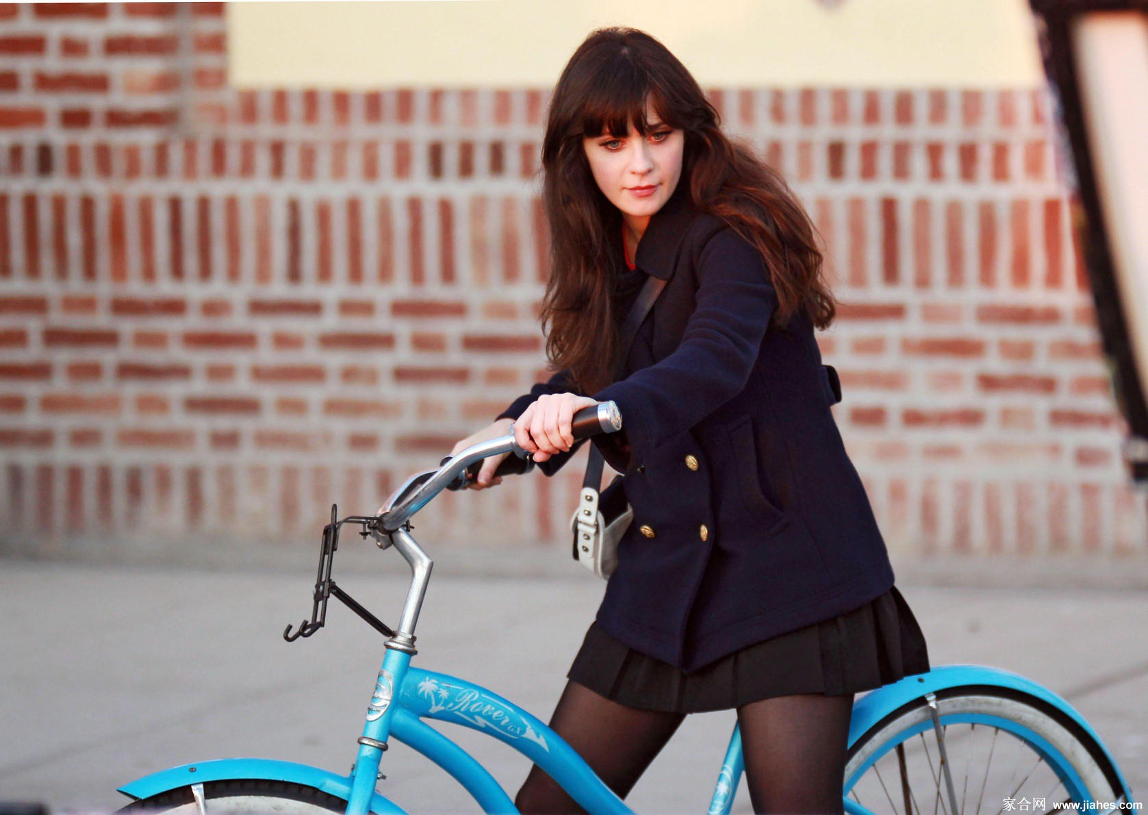 [CELEBRITY NYLON]Zooey Deschanel in nylon stockings,pantyhose,tights 25[4]