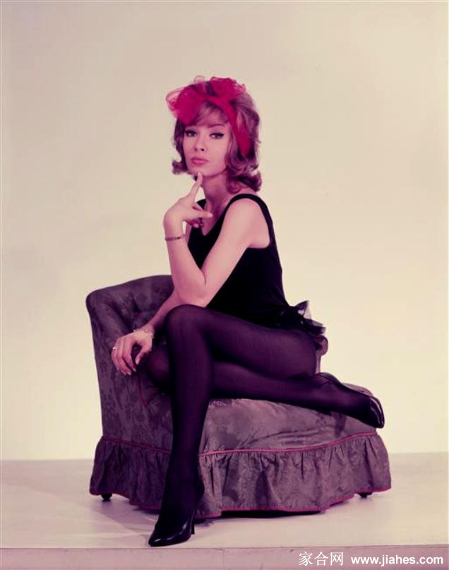 [CELEBRITY HOSIERY]Dany Saval in nylon stockings,pantyhose,tights[2]