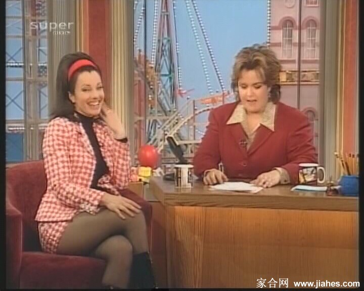 [CELEBRITY HOSIERY]Fran Drescher in nylon stockings,pantyhose,tights[10]