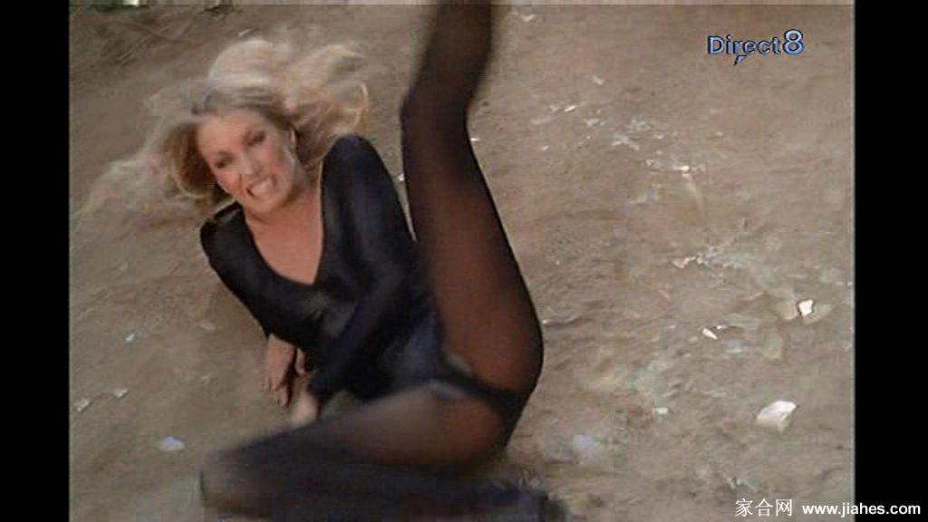 [CELEBRITY NYLON]Heather Thomas in nylon stockings,pantyhose,tights[10]