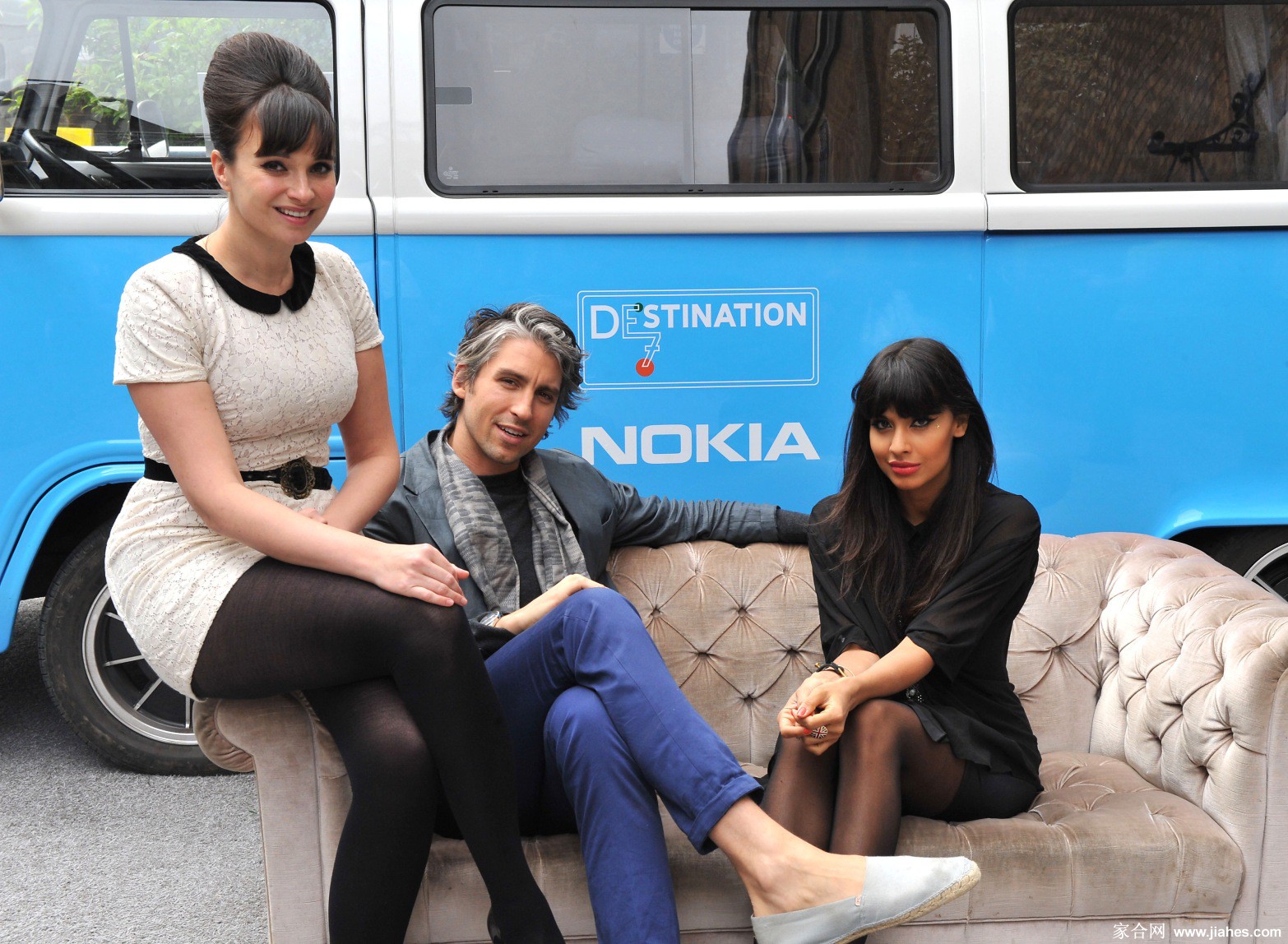 [CELEBRITY HOSIERY]Jameela Jamil in nylon stockings,pantyhose,tights[2]