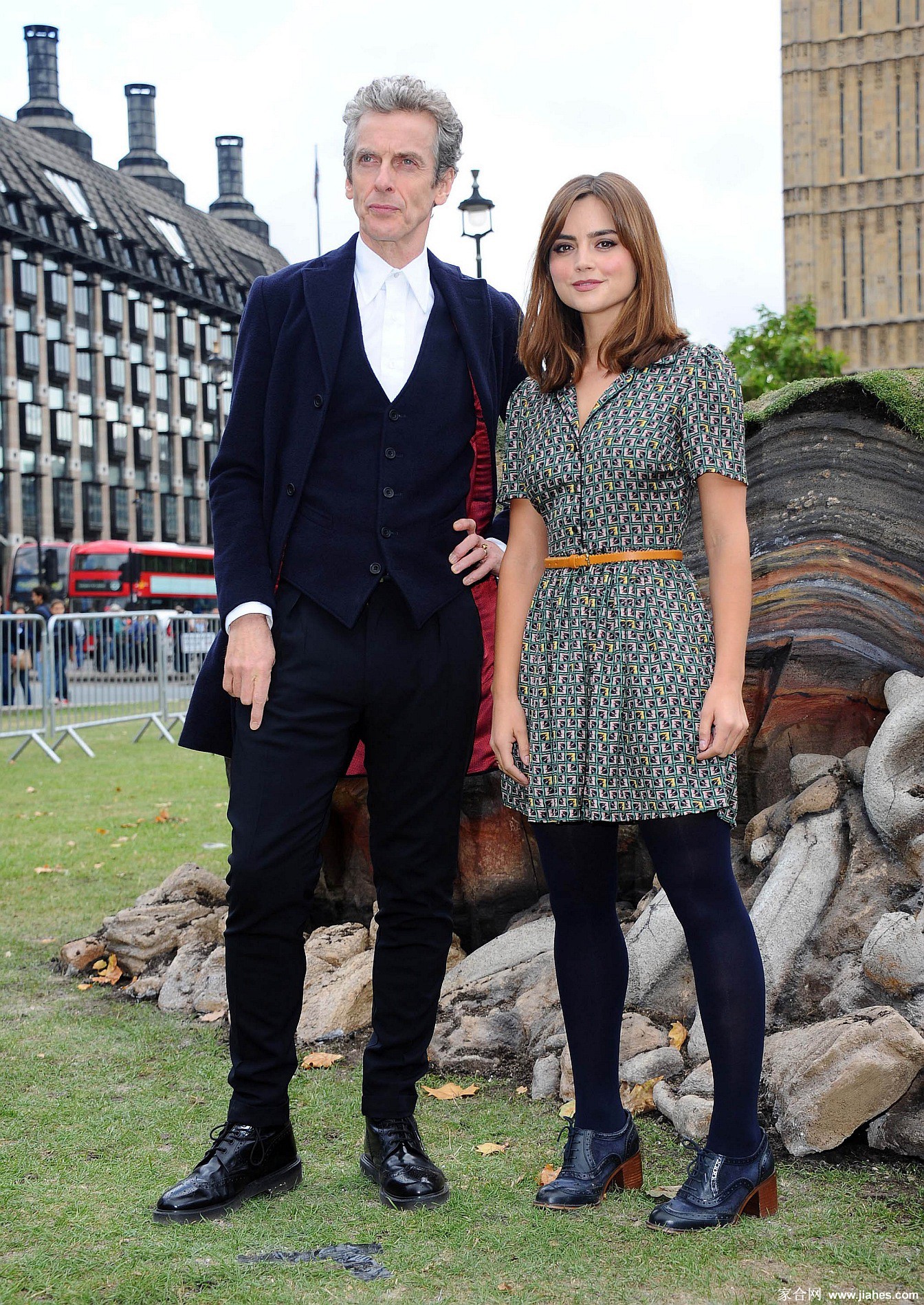 [CELEBRITY NYLON]Jenna-Louise Coleman in nylon stockings,pantyhose,tights 3[8]