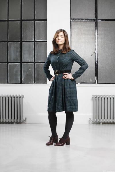 [CELEBRITY HOSIERY]Jenna-Louise Coleman in nylon stockings,pantyhose,tights 2