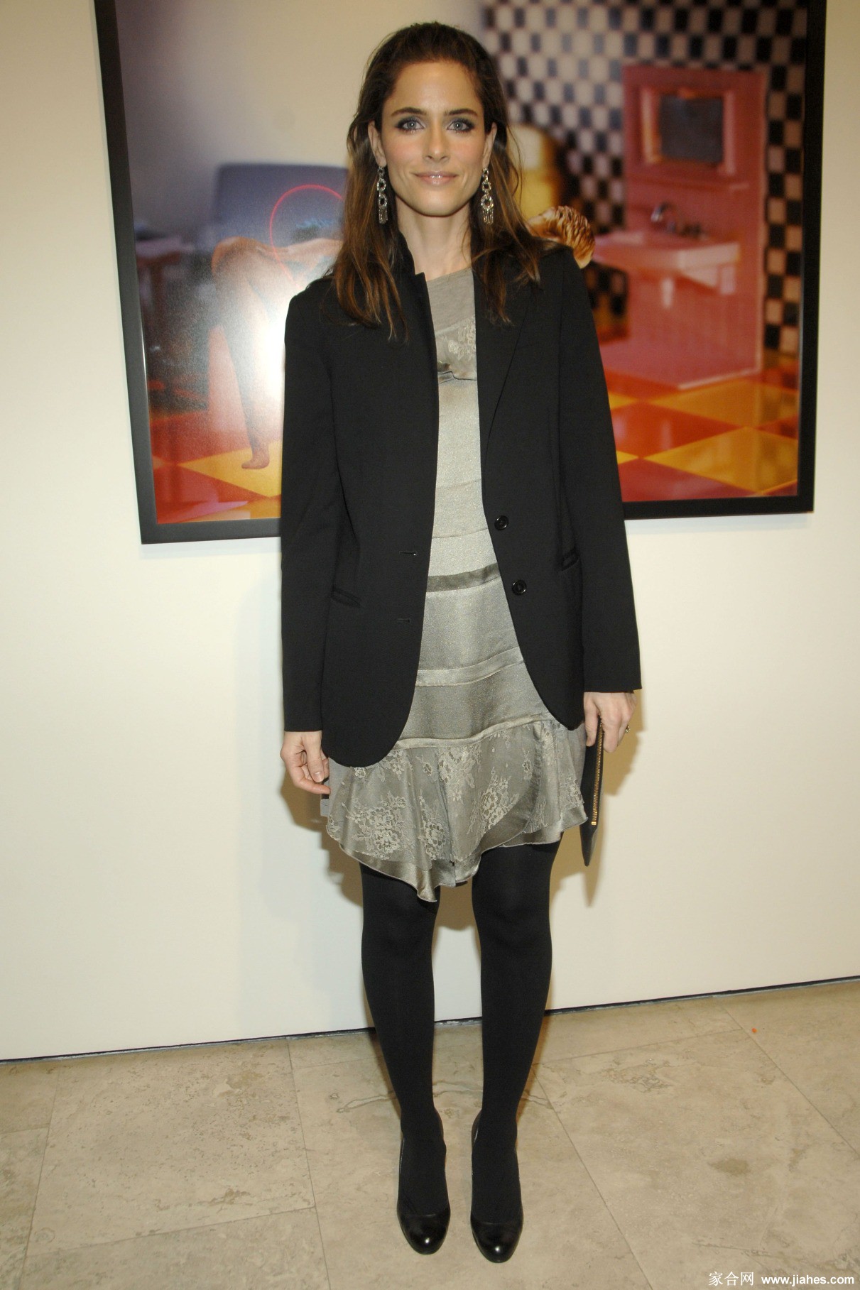 [CELEBRITY NYLON]Amanda Peet in nylon stockings,pantyhose,tights 2[2]