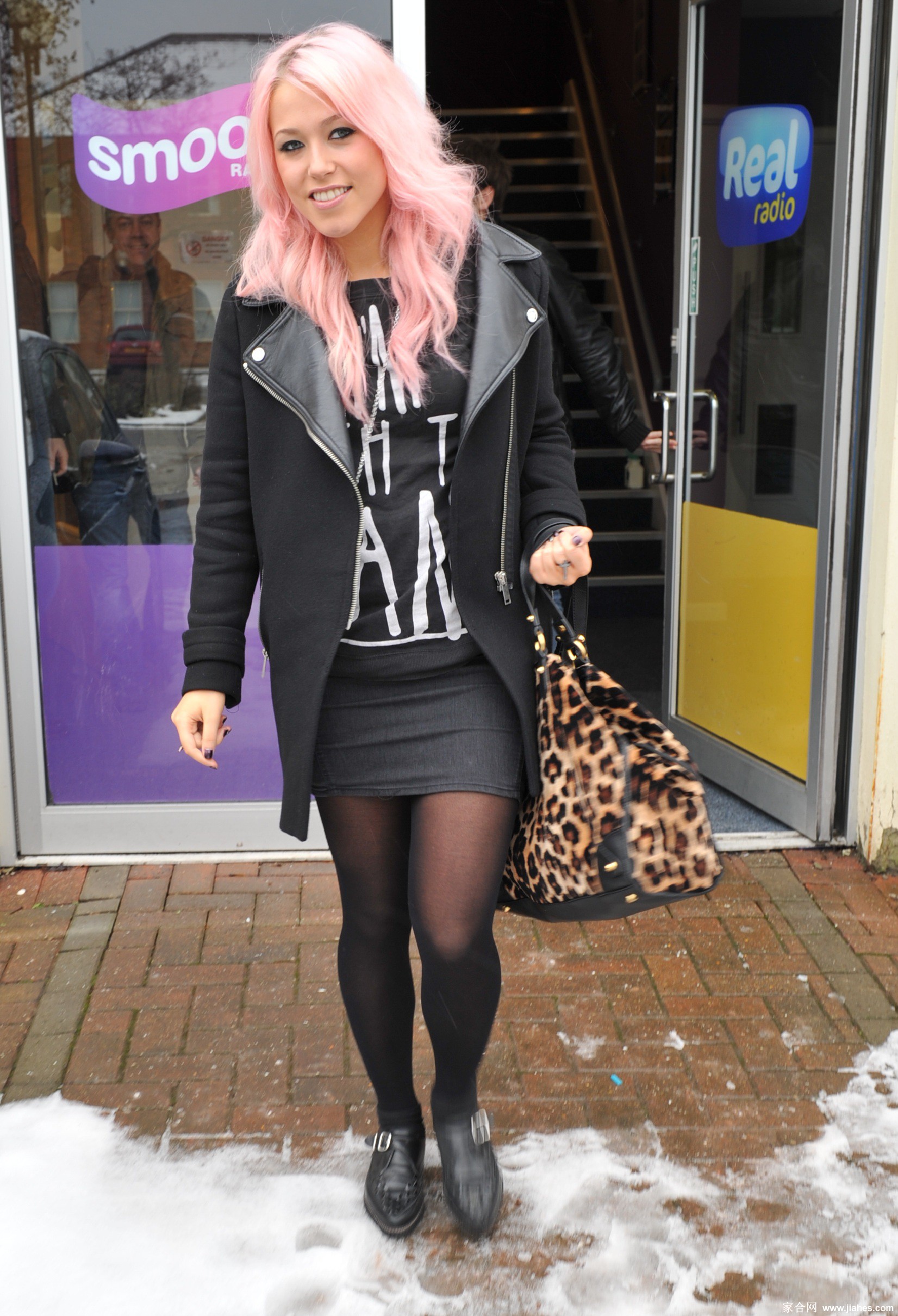 [CELEBRITY HOSIERY]Amelia Lily in nylon stockings,pantyhose,tights[5]