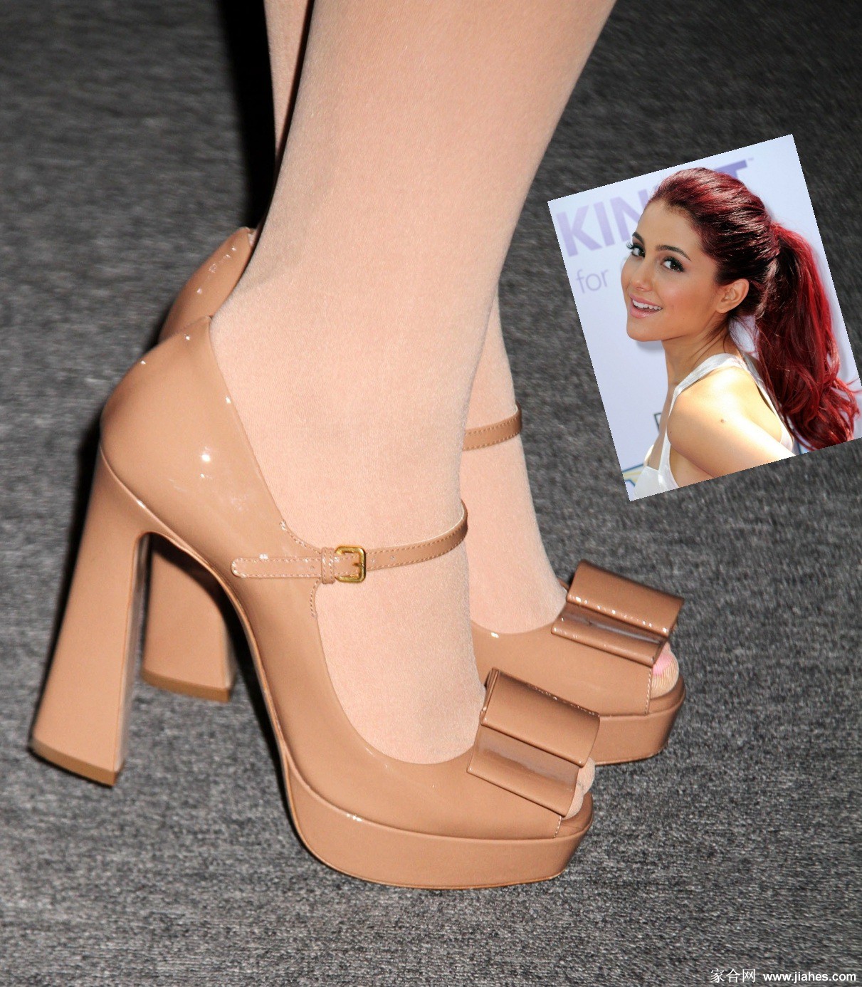 [CELEBRITY HOSIERY]Ariana Grande in nylon stockings,pantyhose,tights 5[7]