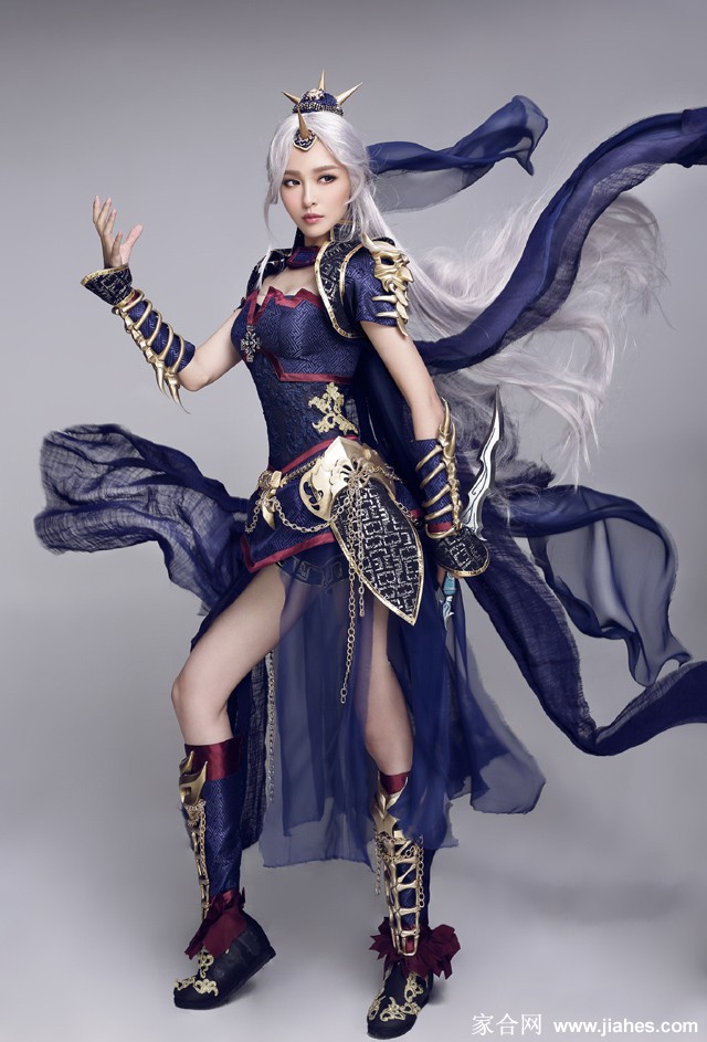 唐嫣神Cosplay吞噬苍穹龙女天香