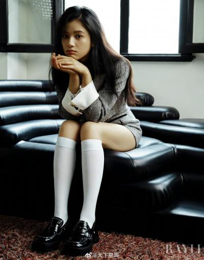 藏海传女主张婧仪白色短袜美腿写真