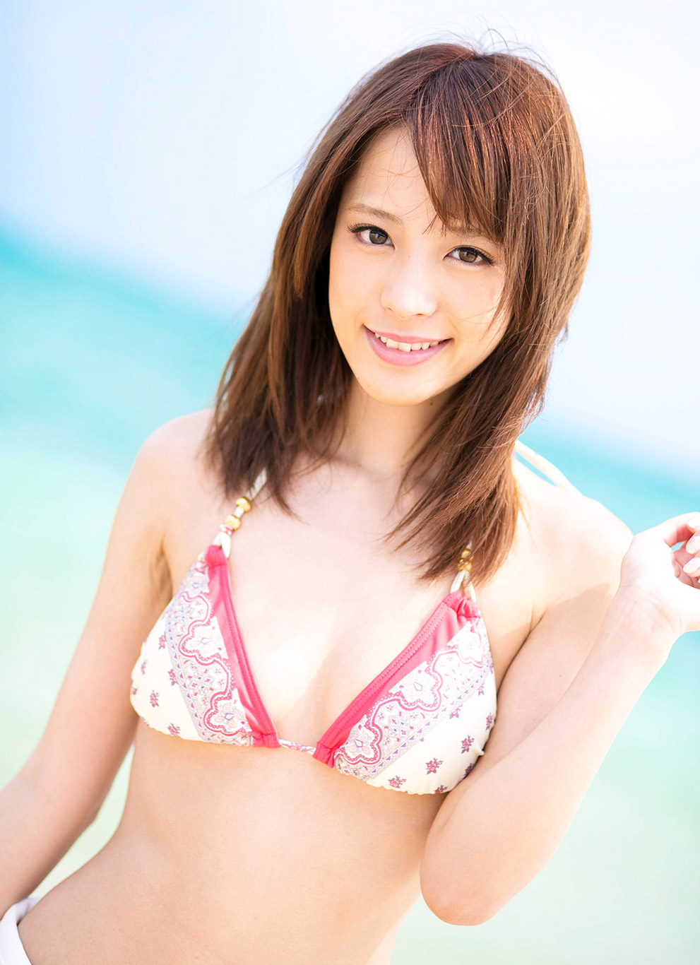 桃乃木香奈清凉泳装内衣写真[8]