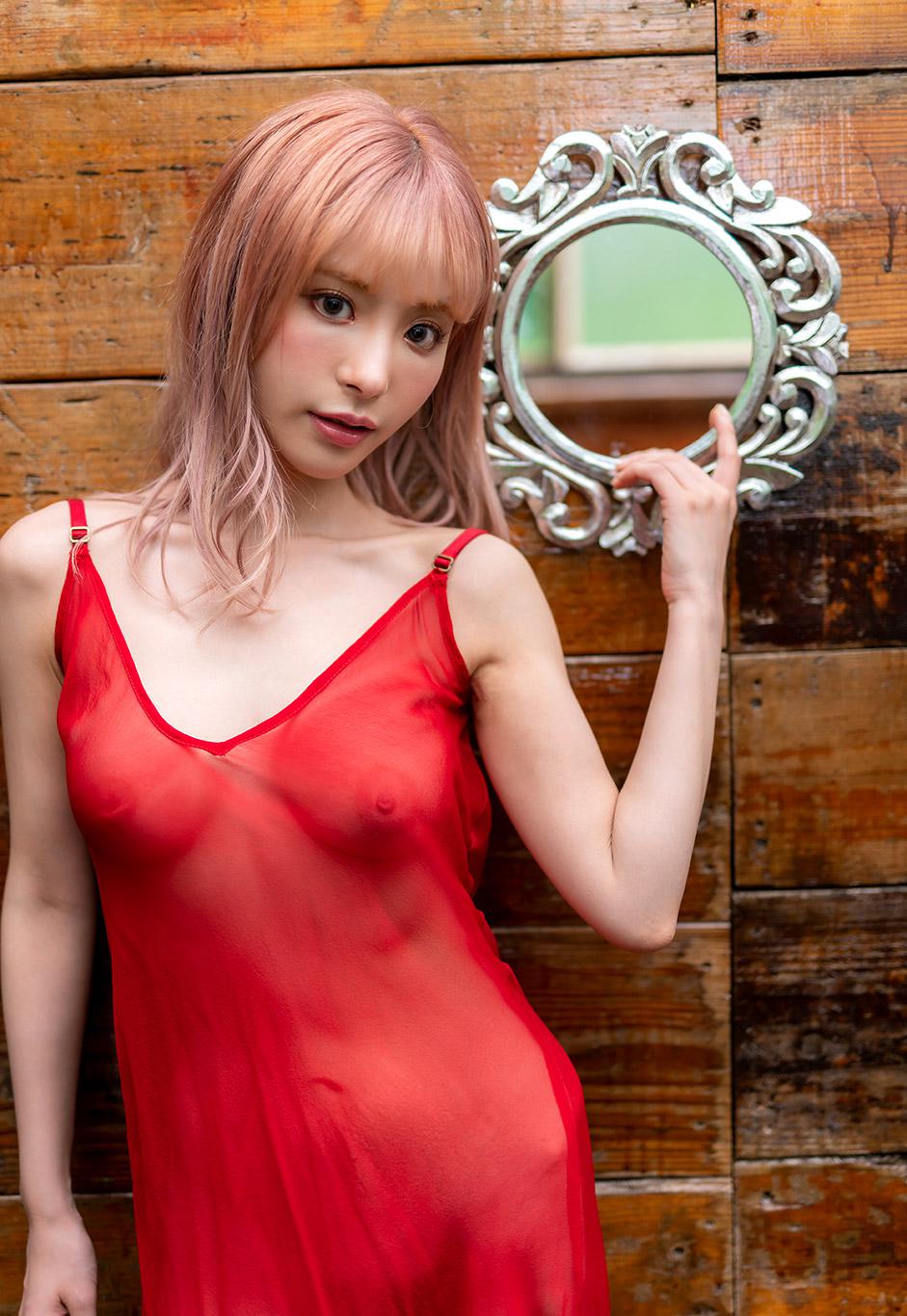 桃乃木香奈湿身透明内衣性感诱人[4]