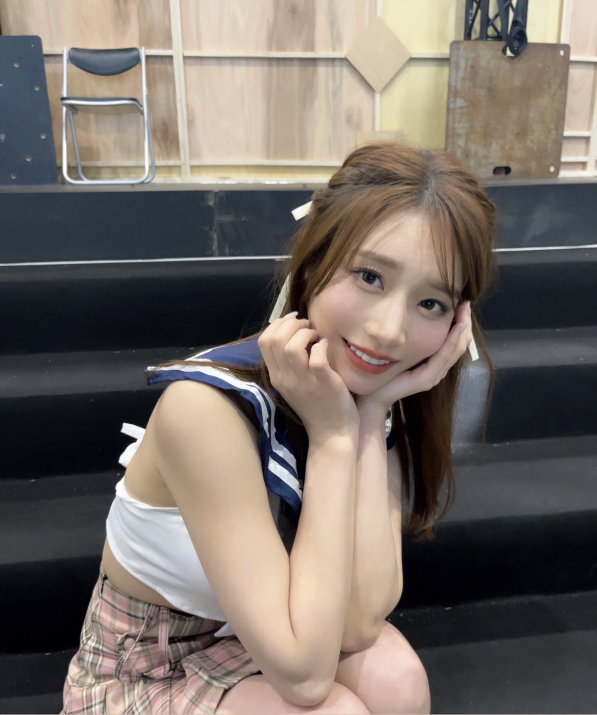 河北彩伽美腿高跟短裙现场照[9]