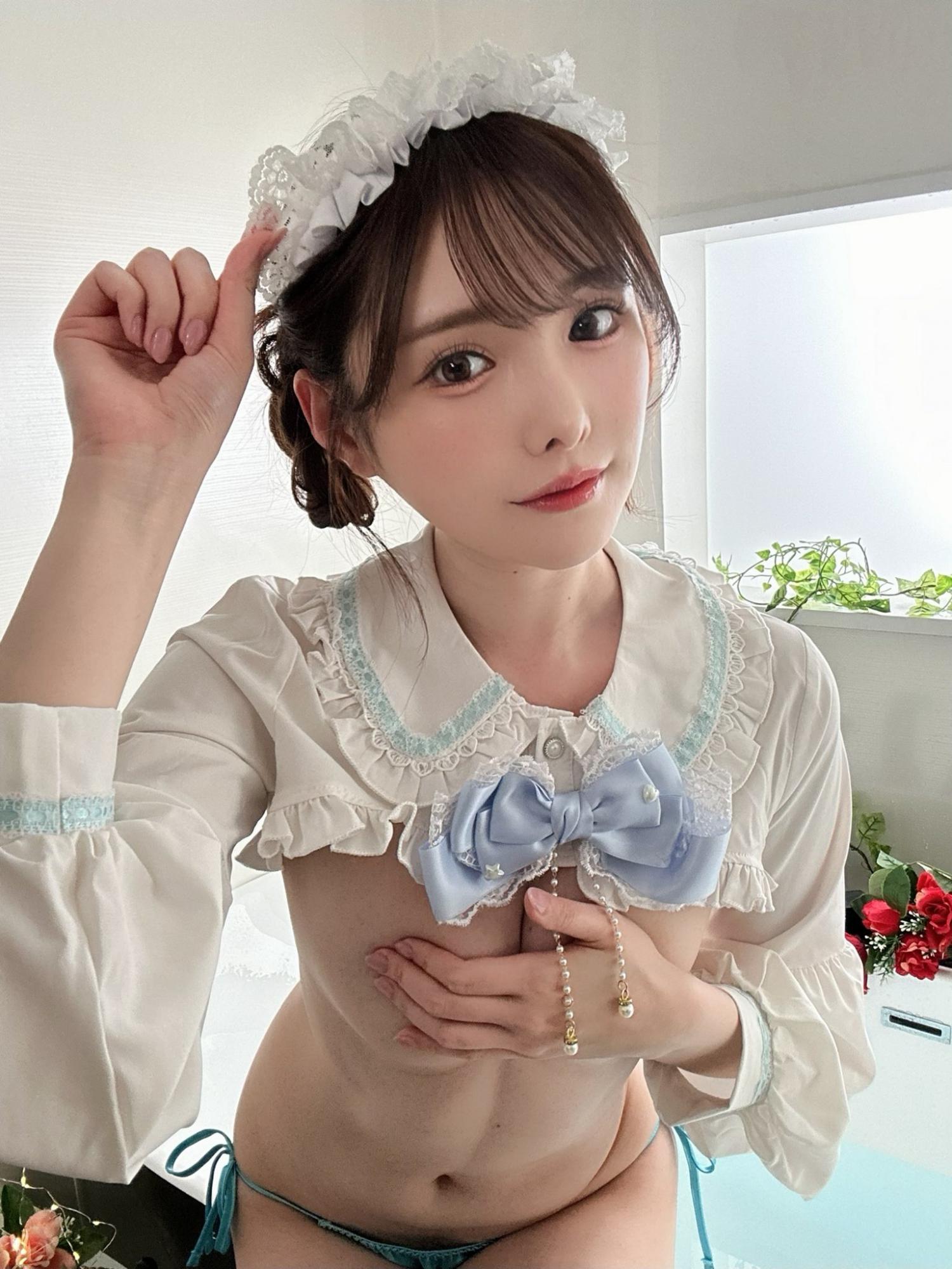 新有菜可爱淡色系拍片现场照[7]