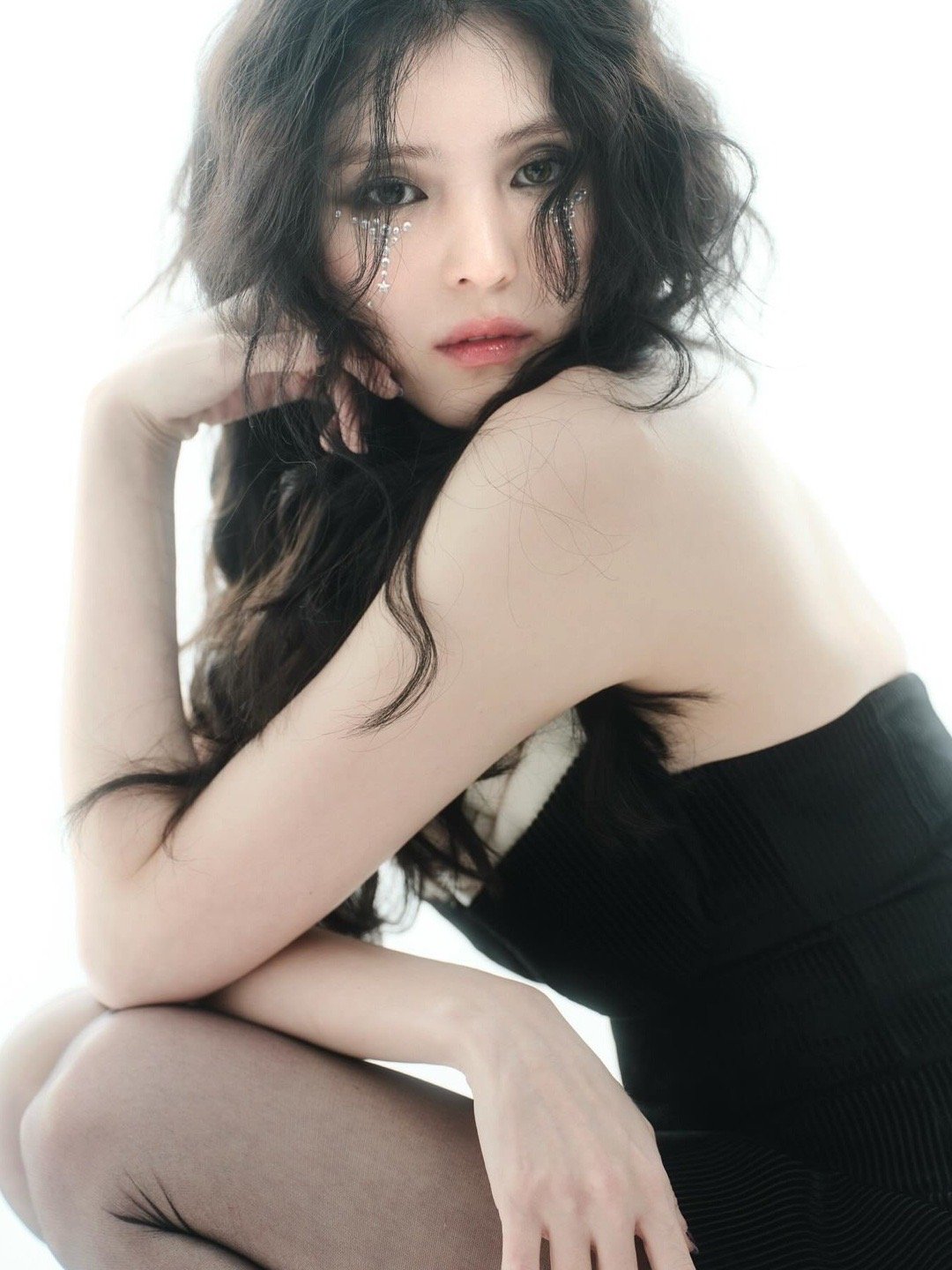 韩素希丝袜美腿性感写真[4]