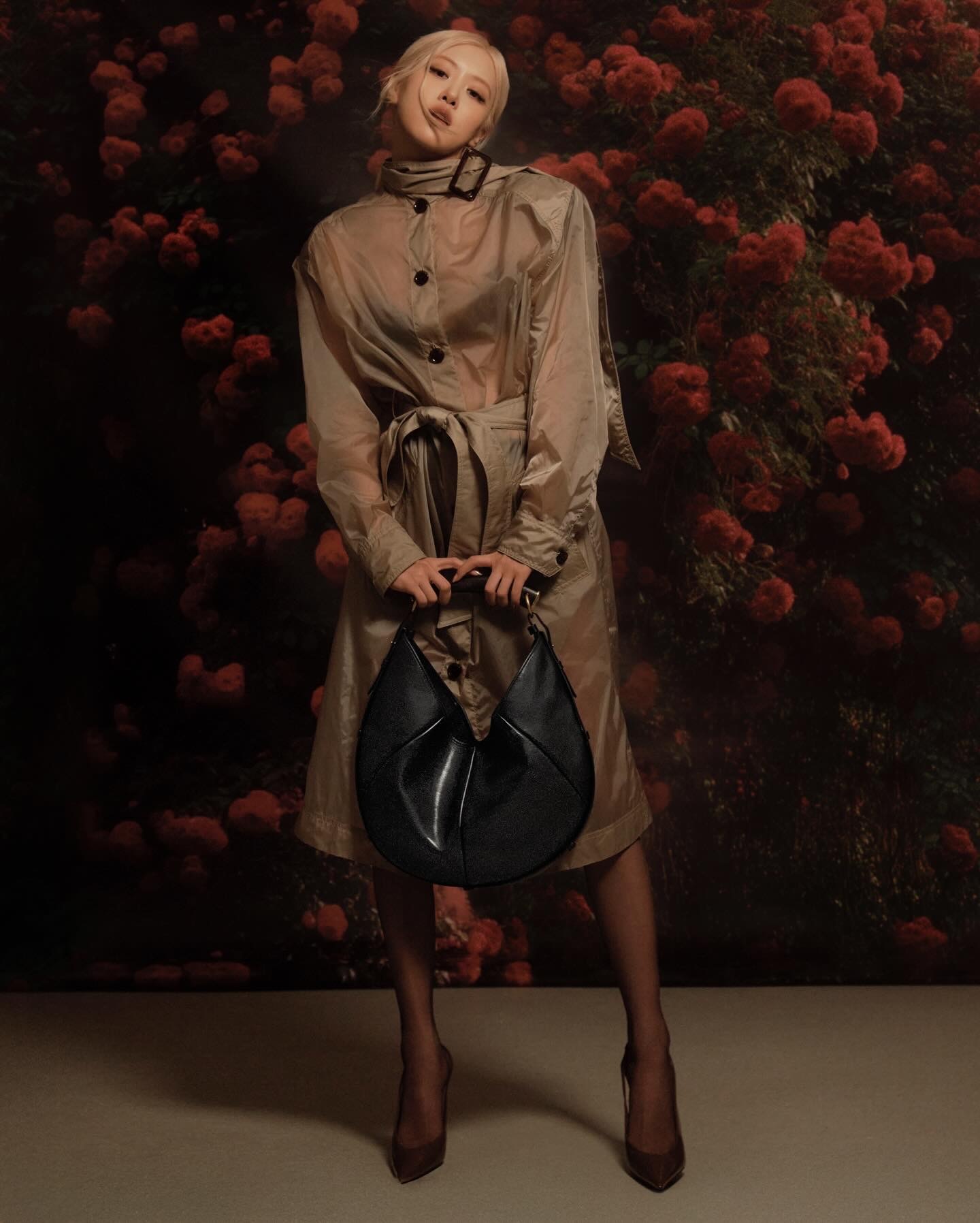 Rose朴彩英黑丝美腿高跟杂志封面锦集[8]