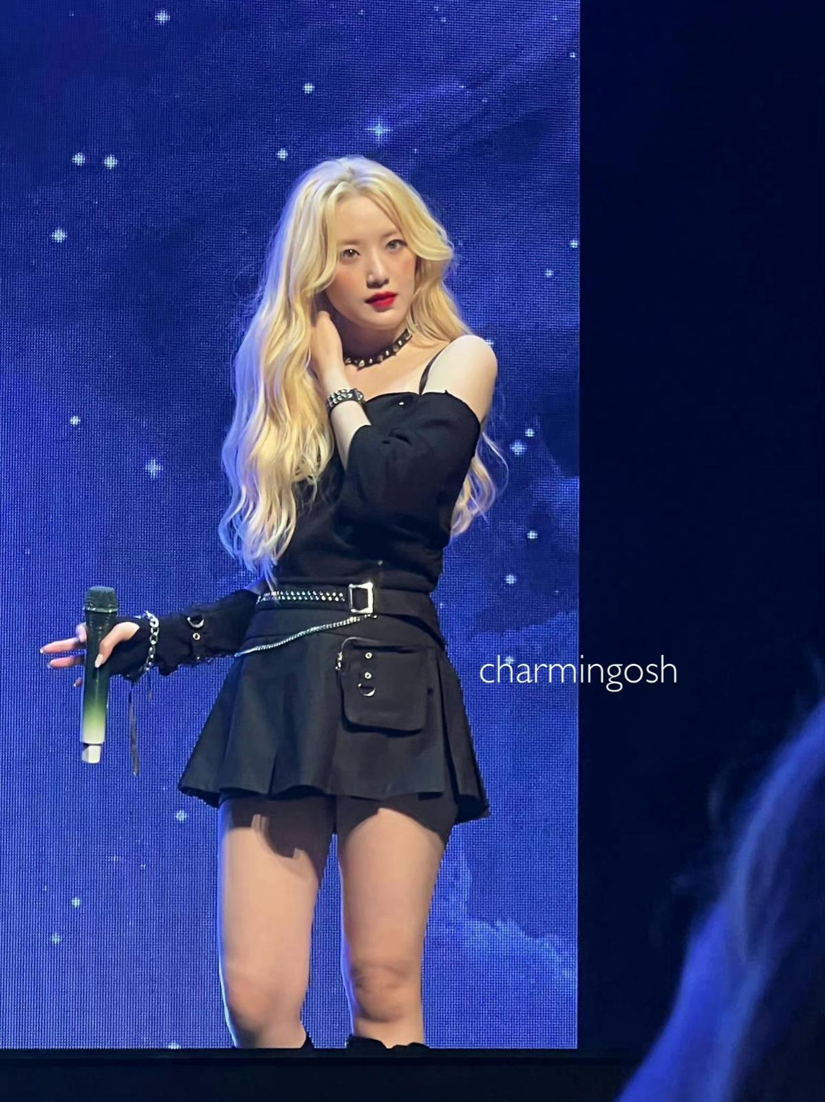 叶舒华金发锦集裙子太短了下边都是腿[4]