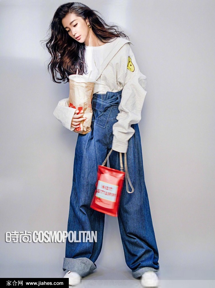 李冰冰时尚 Cosmo24周年纪念刊撞脸angelababy[3]