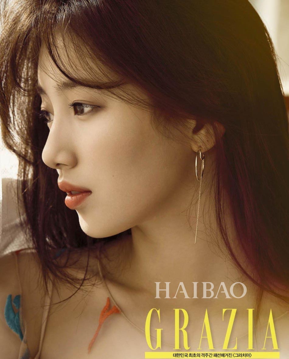 裴秀智登杂志《Grazia》韩国版8月刊[3]