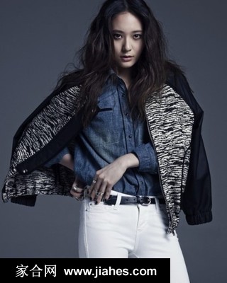 韩国时尚女神郑秀晶冷艳气质写真图片[15]